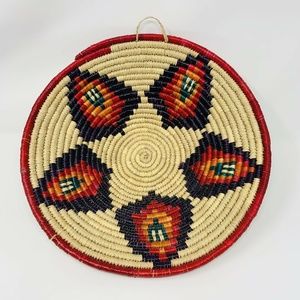 Hand Woven Multi Color SouthWestern Bowl Boho